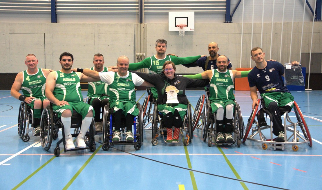 Gemeinsam erfolgreich im Rollstuhlbasketball
