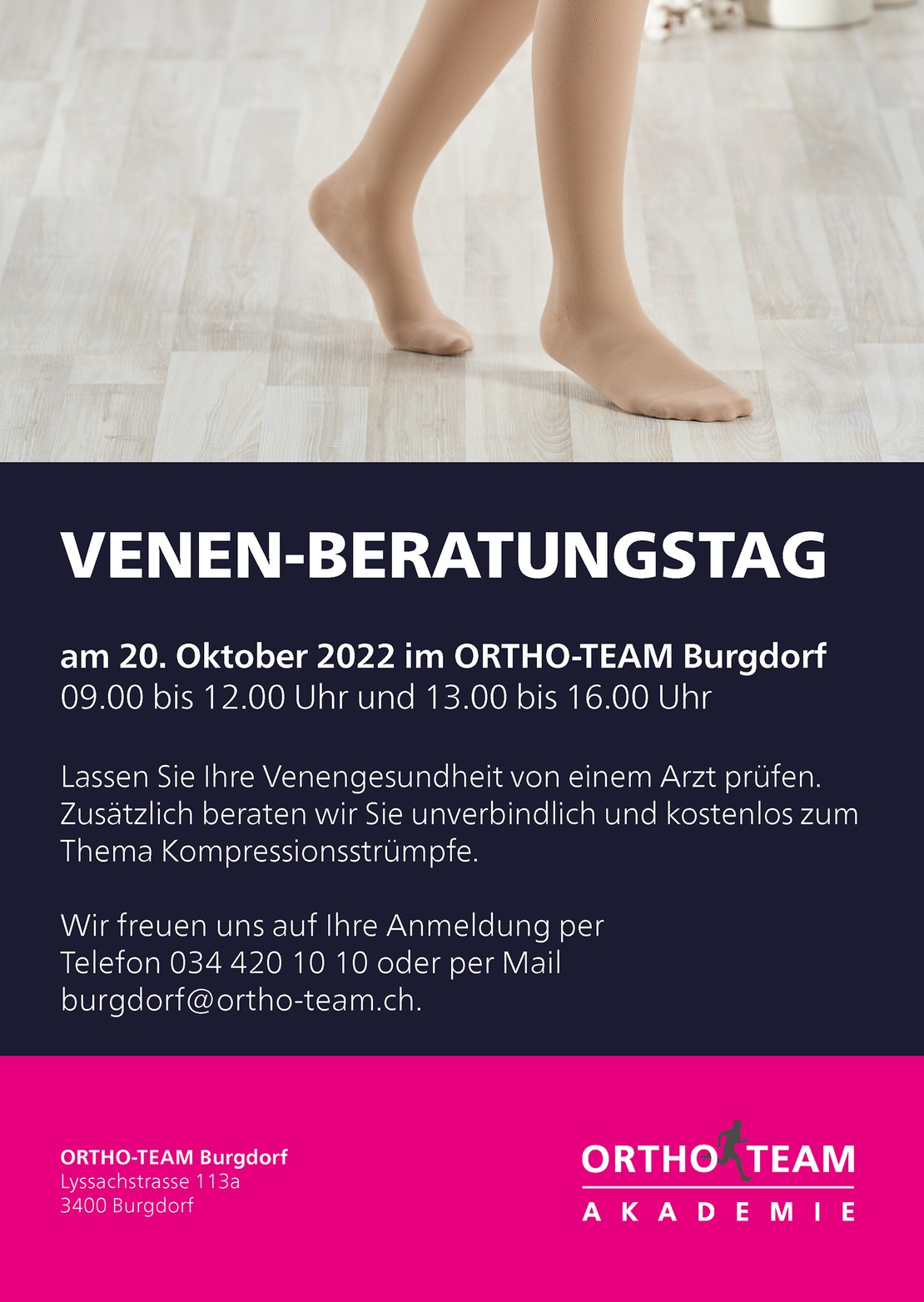 Venen Beratungstag Burgdorf
