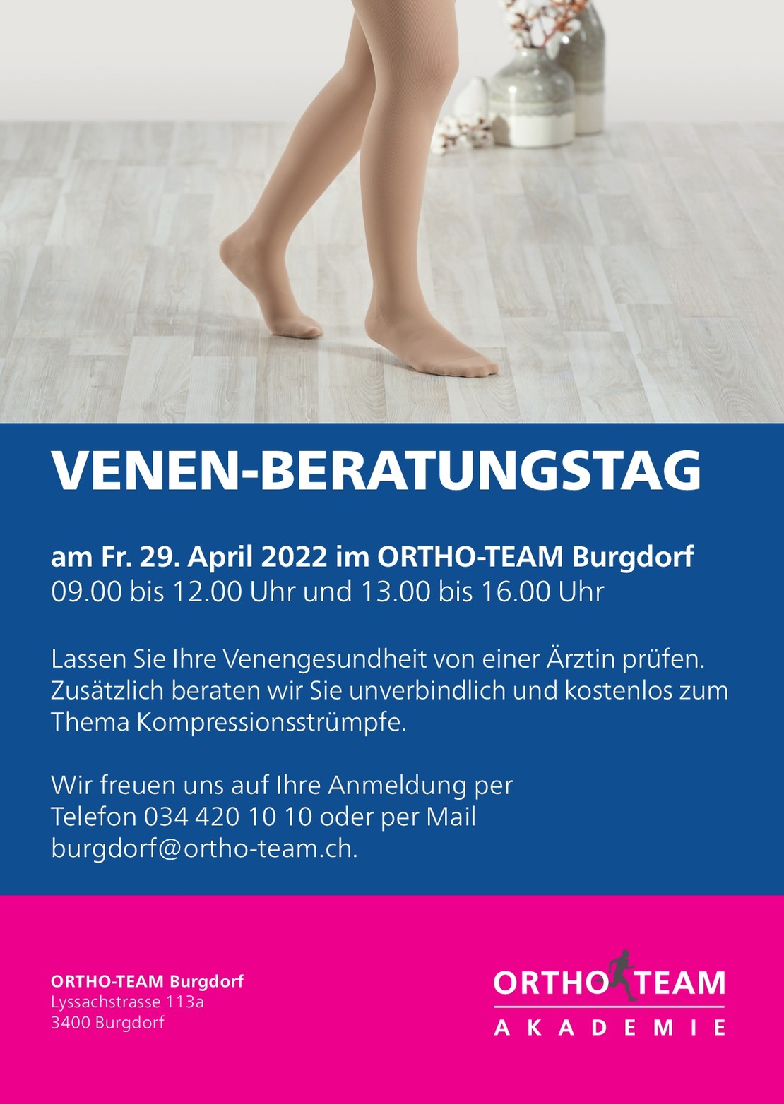 Venen Beratungstag Burgdorf